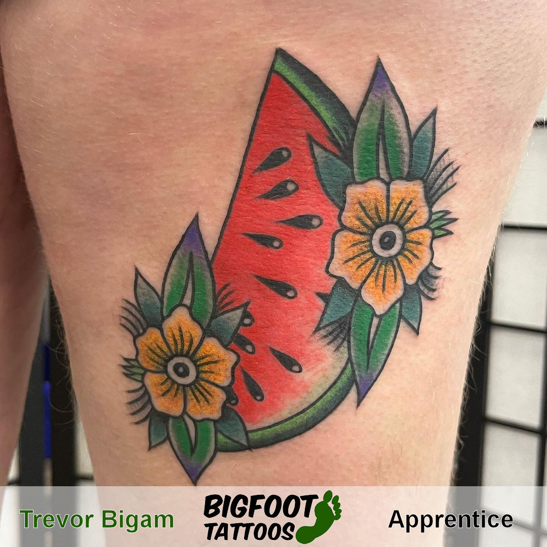 Watermelon Tattoo — Trevor Bigam