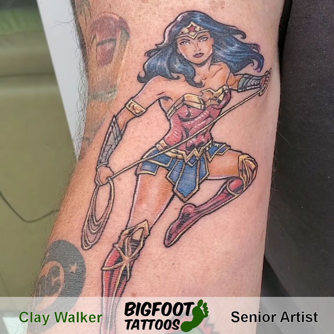 Wonder Woman Tattoo — Clay Walker