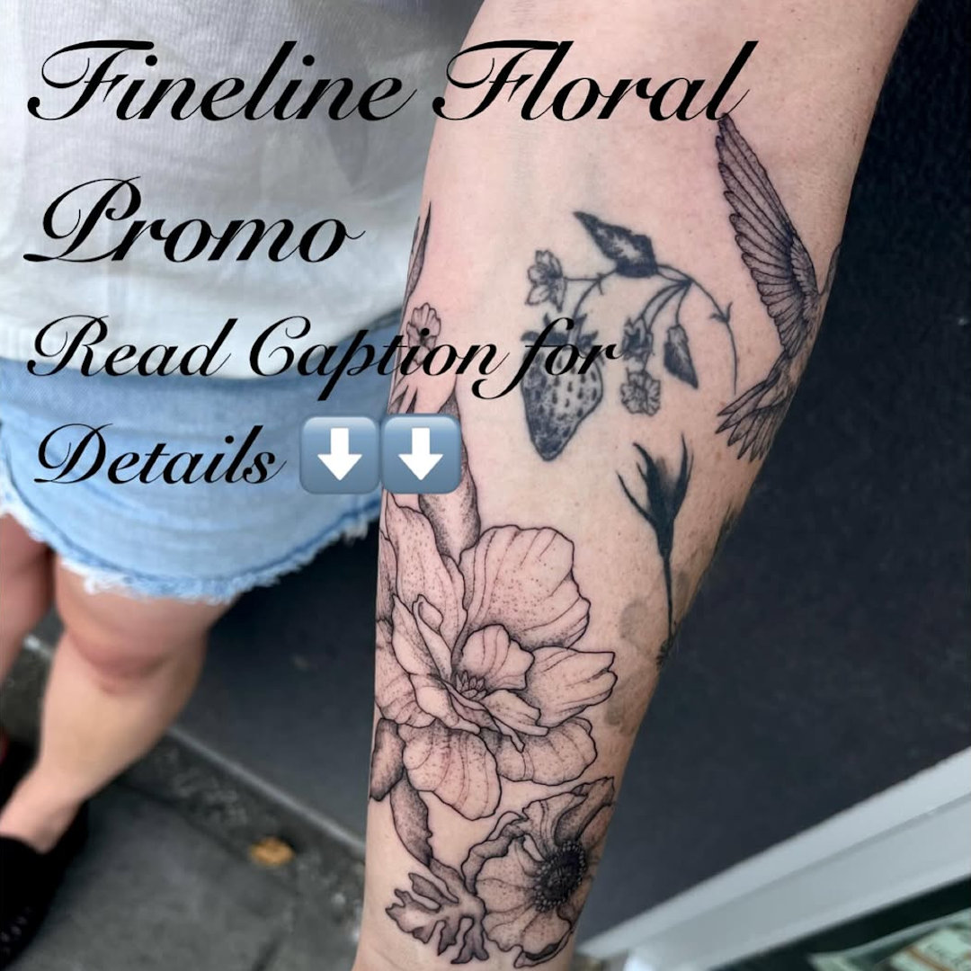 Fineline Floral Promo — Jenessa Jones