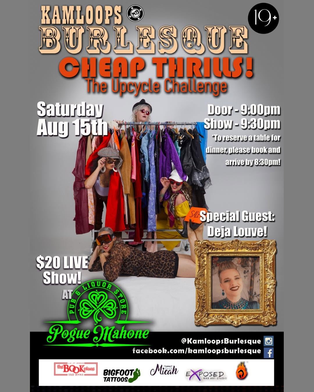 Cheap Thrills! The Upcycle Challenge — Saturday, August 15