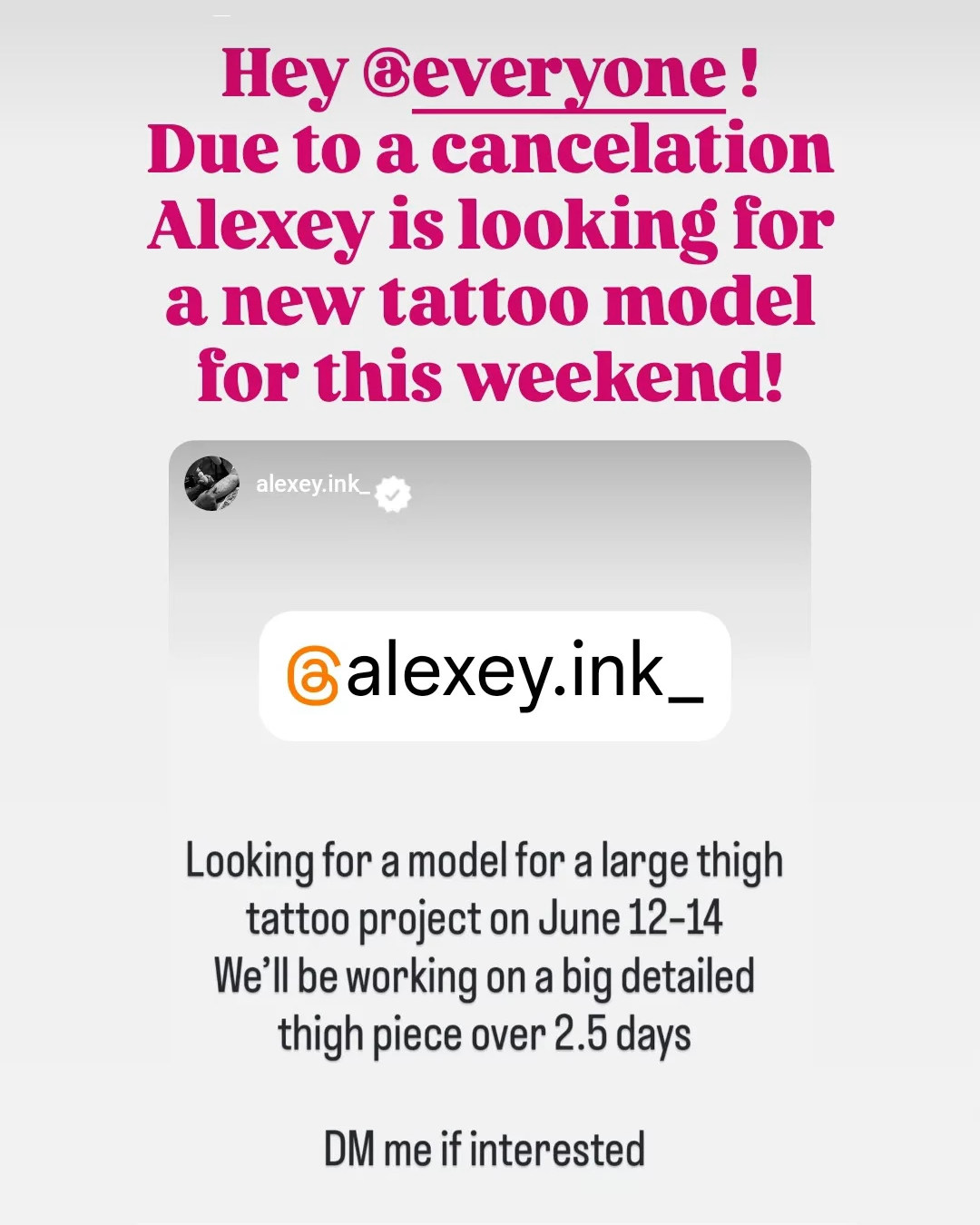 Alexey Tysiachnyi — Kamloops Tattoo Show