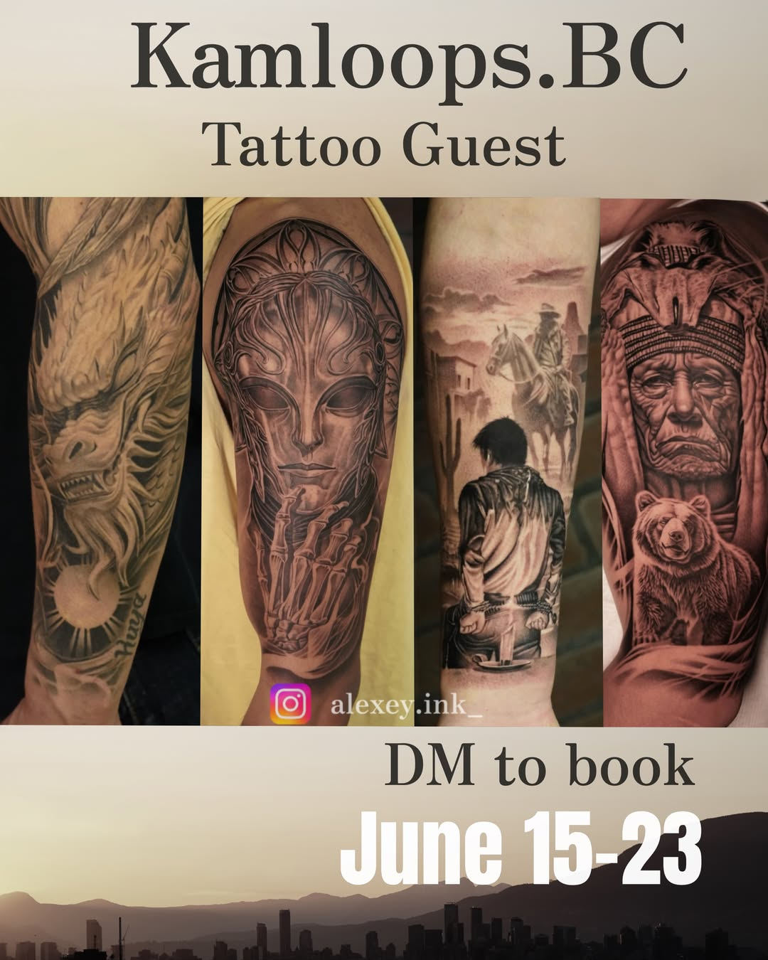 Alexey Tysiachnyi — Guest Artist Bigfoot Tattoos